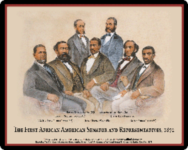 Southern blacks vote and serve in constitutional conventions