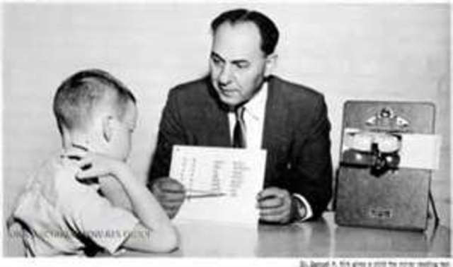 1st person to use "learning disability"