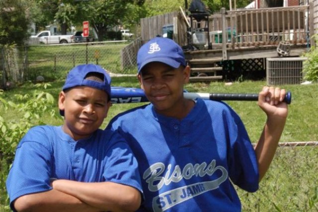 I started playing baseball