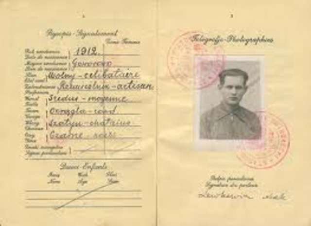 Jews can obtain passports for travel outside of Germany only in special cases.