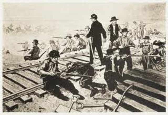 Transcontienal railroad