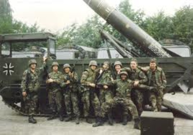 Jews are prohibited from serving in the German armed forces.