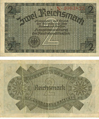 German Jews are ordered to pay one billion Reichsmarks in reparations for damages of Kristallinacht.