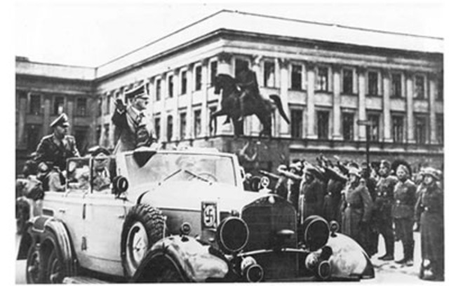 Warsaw, the capital of Poland, is captured