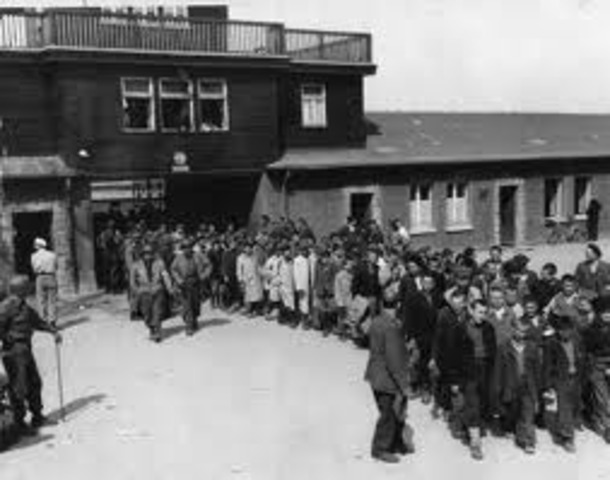 Buchenwald concentration camp opens.