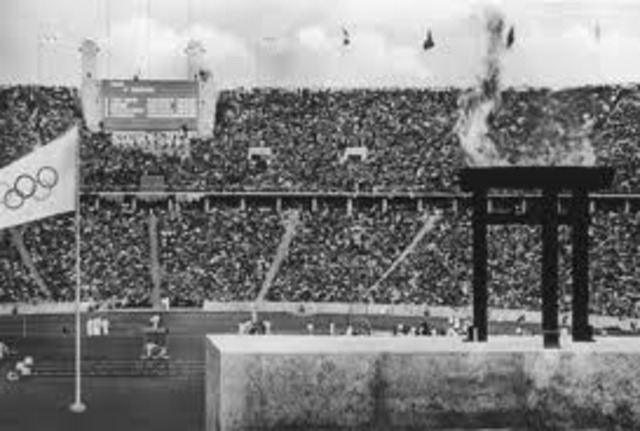 Olympic games are held in Berlin