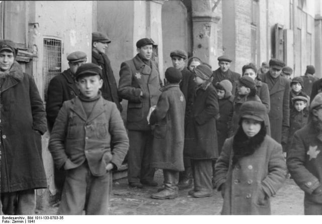 Approximately 164,000 Polish Jews are concentrated and imprisoned in the Lódz ghetto which is established and sealed off from the outside world.