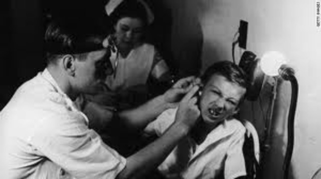 Jewish doctors are no longer permitted to practice in government institutions in Germany.