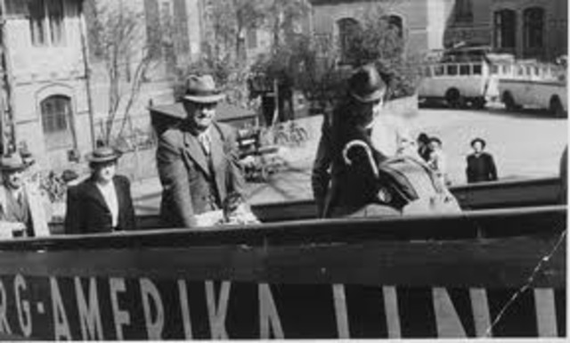 Cuba and the United States refuse to accept Jewish refugees aboard the ship S.S. St. Louis, which is forced to return to Europe.