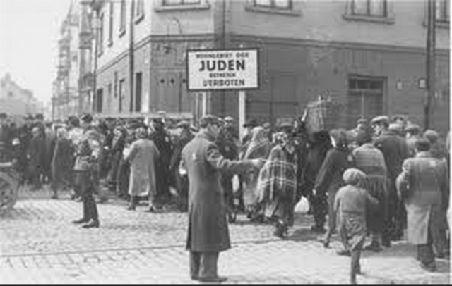 Jews are forced to turn in radios, cameras, and other electric objects to the police. Jews receive more restrictive ration coupons than other Germans. They do not receive coupons for meat, milk, etc. Jews also receive fewer and more limited clothing ratio