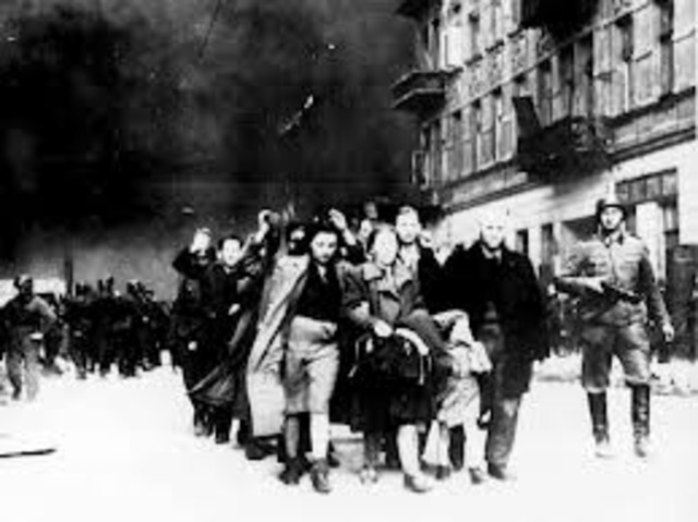 The first Polish ghetto is established.
