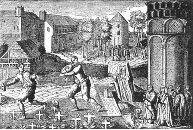 First appreance in Europe