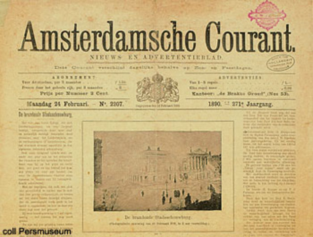 First Photograph in a Newspaper