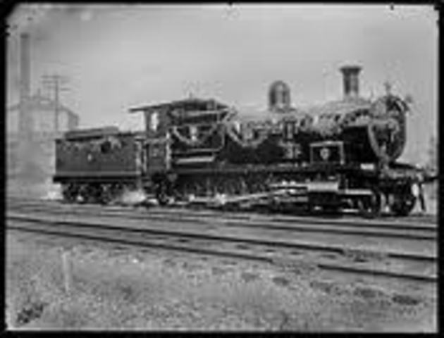 First Steam Locomotive is operating at Pennydarren, Wales