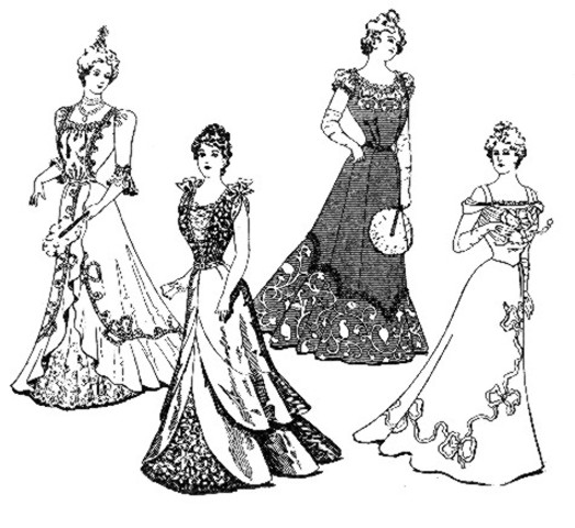 Fashion in 1900