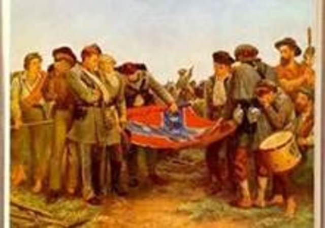 The Civil War ended.