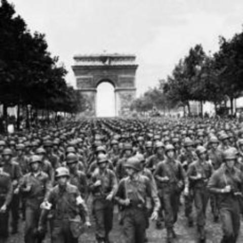 Allies freed Paris