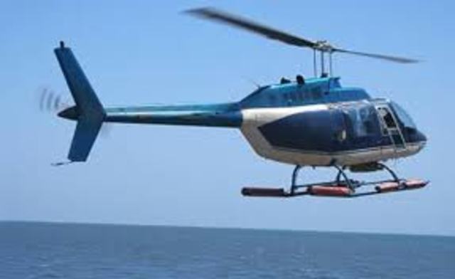 Modern helicopter invented