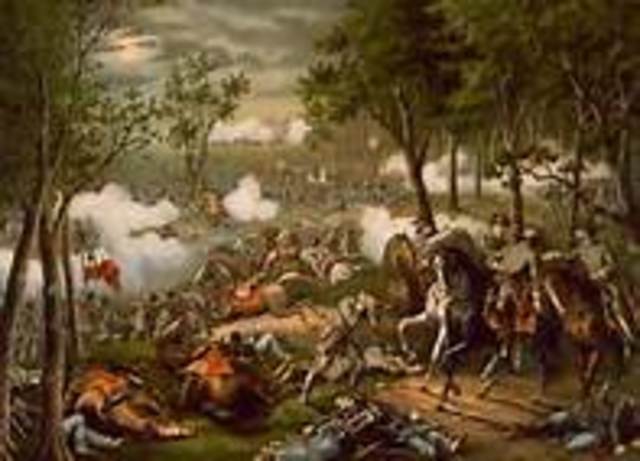 The battle at Chancellersville