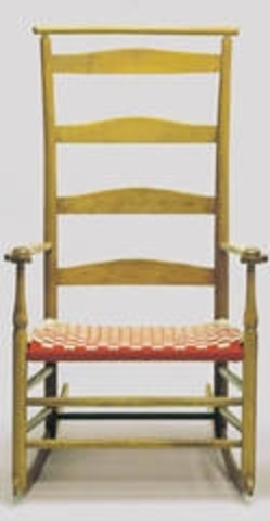 Shaker: Slat Back Rocker