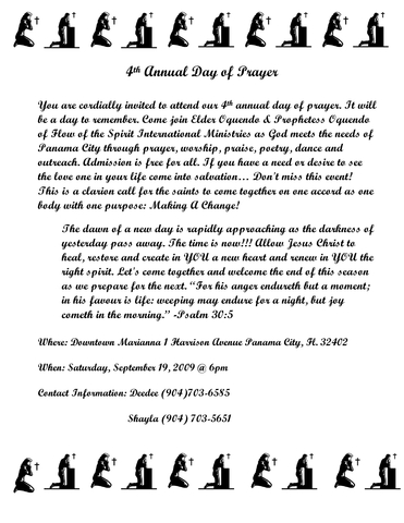 4th Annual Prayer Crusade