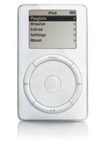 Apple lanza el iPod.