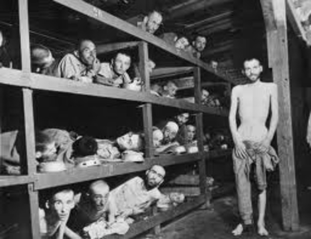Buchenwald concentration camp opens.