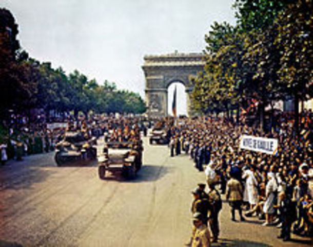 allies freed paris