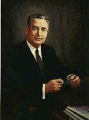 Eisenhower appoints Martin P. Durkin