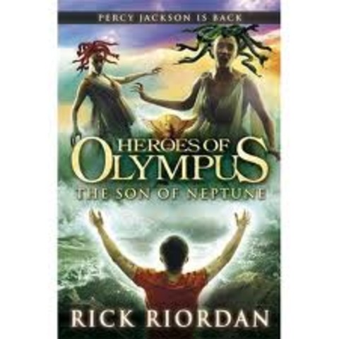 Heroes of olympus, son of Neptune. By Rick Riordan.