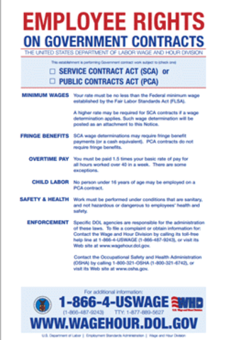 The Walsh-Healey Act