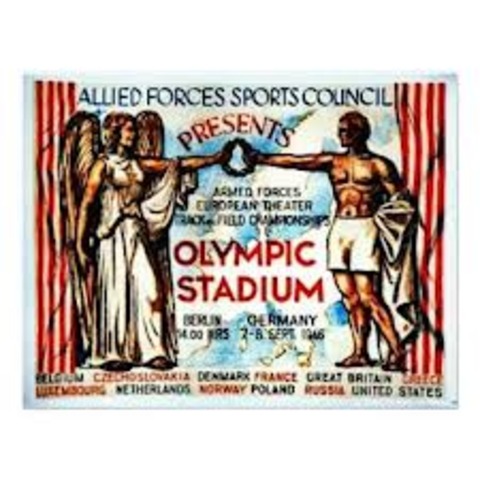 The Olympic Games take place in Berlin. Anti-Jewish signs (i.e., "Jews Not Welcome") are removed until the Games are completed.