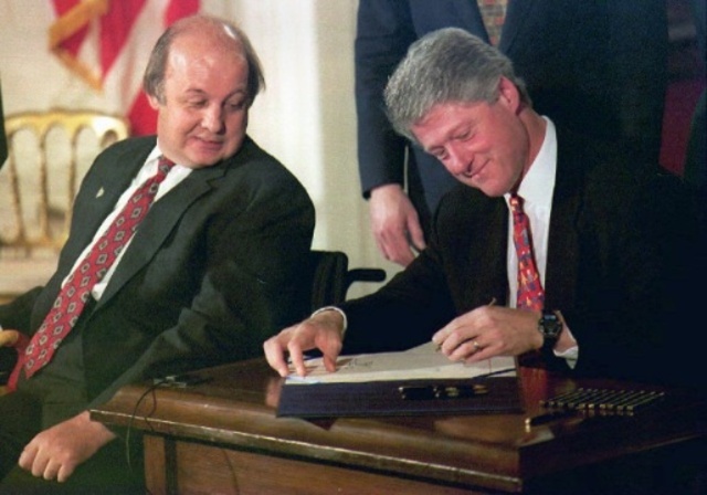 Brady Handgun Violence Prevention Act signed