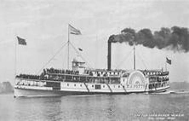 Steam Boat invented