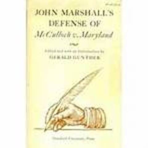 McCulloch v. Maryland