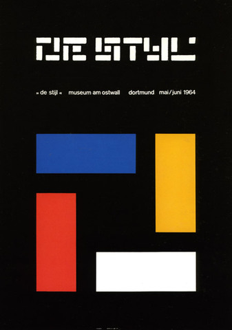 DeStijl exhibition poster