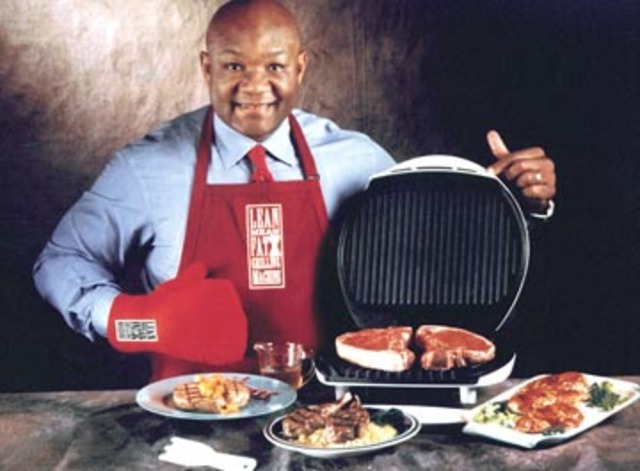 George Forman indoor electric grill