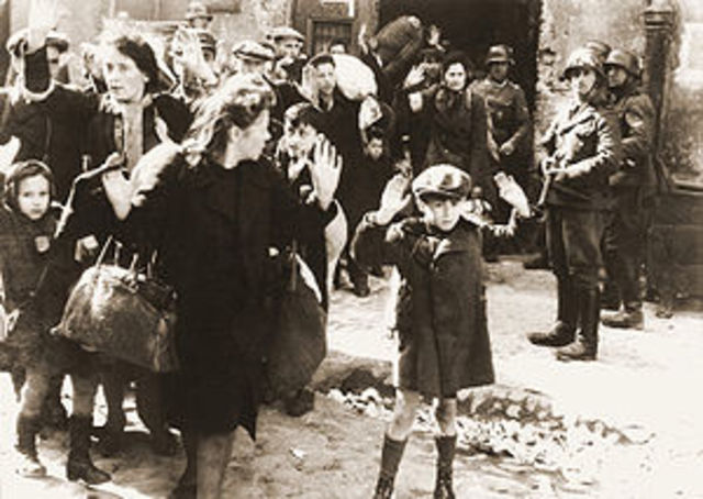 The first Polish ghetto is established.