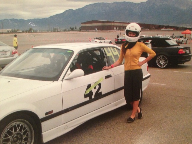 The first time I ever drove a car on the racetrack