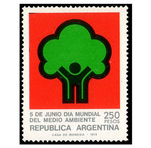 Rad man tree stamp by David McFarline