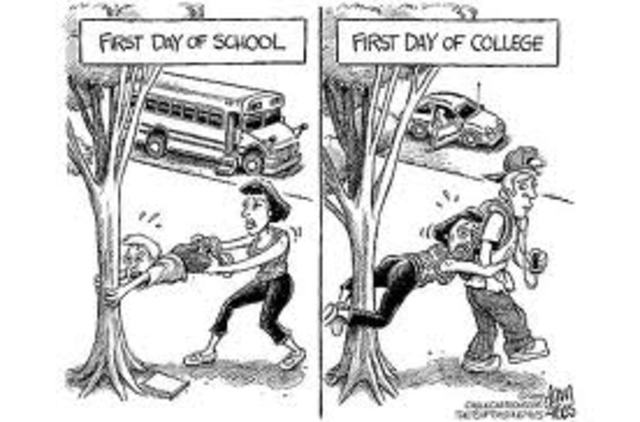 First day of college