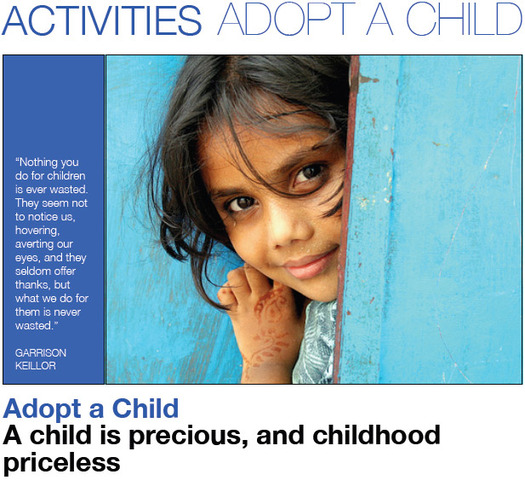 Adopt a child from a 3rd world country