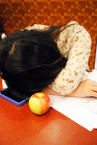 Taking Calculus during my senior year of high school.