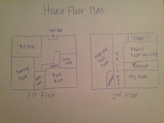 Drawing of my house plan