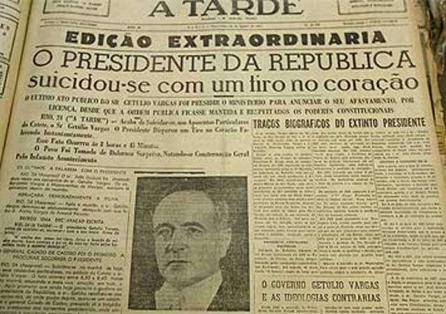 Suic;idio de Getúlio Vargas