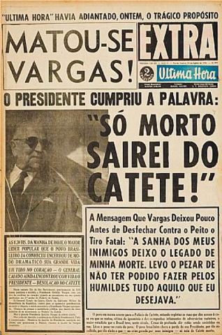 Suicídio de Getúlio Vargas