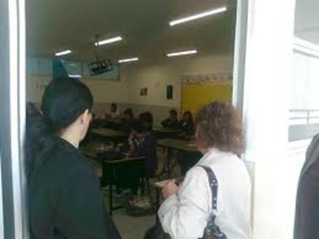 SU PRIMER DIA EN BACHILLERATO
