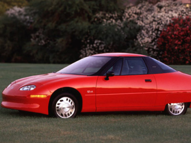 General Motors Corporation introduces one of the first electric automobiles.