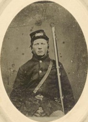 James M. Randall Enlists in the Army