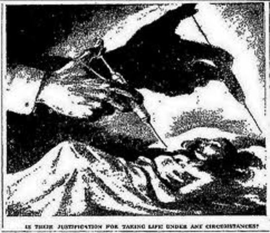 Hitler extends powers to doctors to kill institutionalized mentally and physically disabled persons in the "euthanasia" program